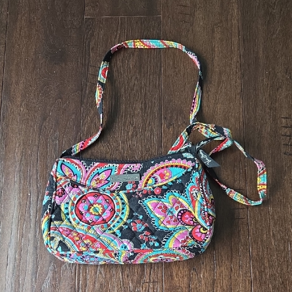 Vera Bradley Little Crossbody Bag Parisian Paisley
